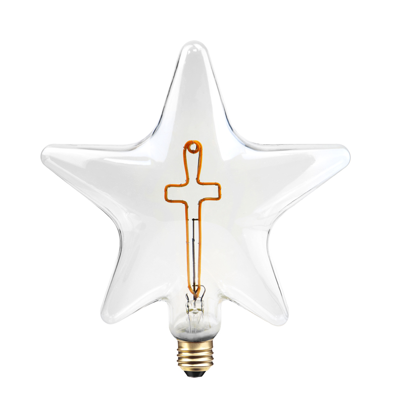 G125 Star Cross LED dekorator w domu używać żarnika DIY
